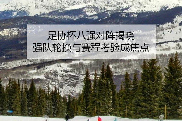 足协杯八强对阵揭晓 强队轮换与赛程考验成焦点